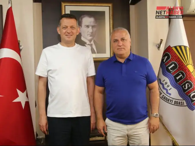 Kaymakam Ürkmezer Veda Ziyaretinde Alanya İş Dünyasıyla Kucaklaştı