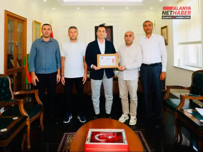 Sason Heyetinden Kaymakam Öztürk'e Anlamlı Ziyaret