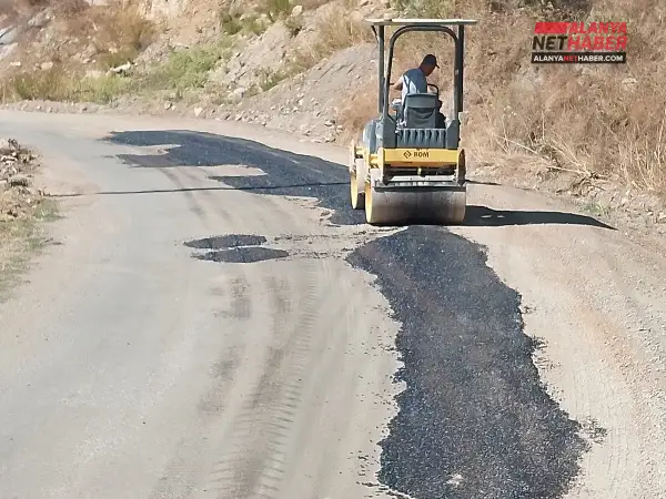 Alanya'nın Yayla Yollarında Hummalı Bakım Mesaisi
