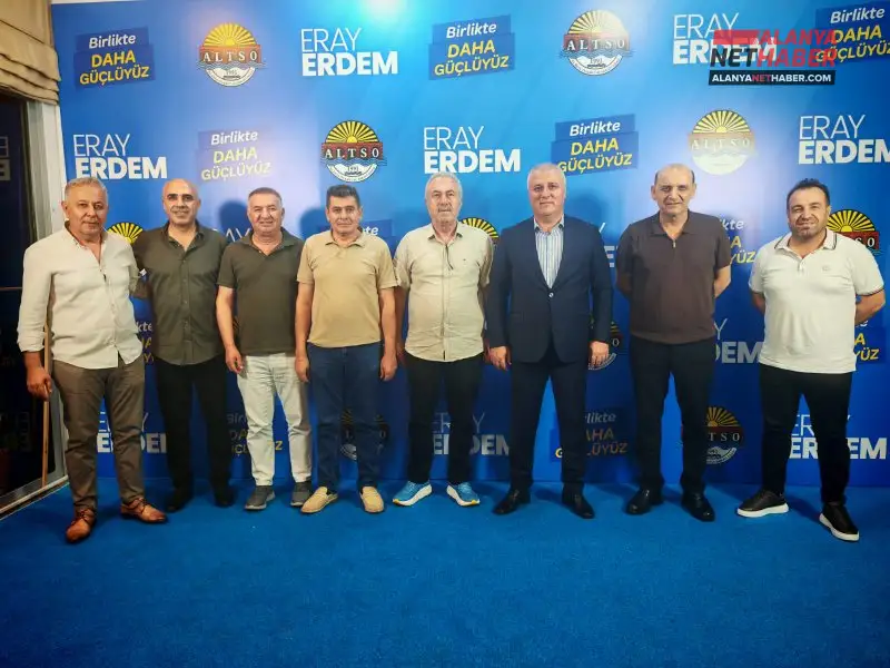 ALTSO Seçimlerinde Başkan Erdem’e Yoğun İlgi