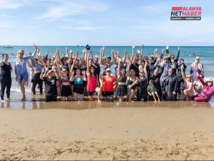 Manavgat Belediyesinden Su İçi Egzersiziyle Doğa Spor Buluşması