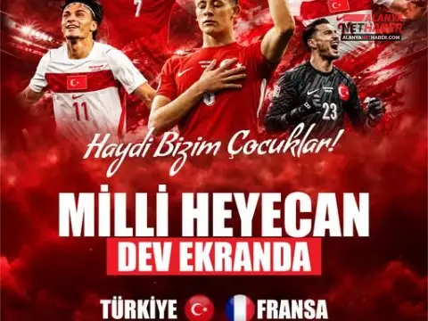 Milli Gurur İçin Kalpler Alanya’da Bir Çarpacak