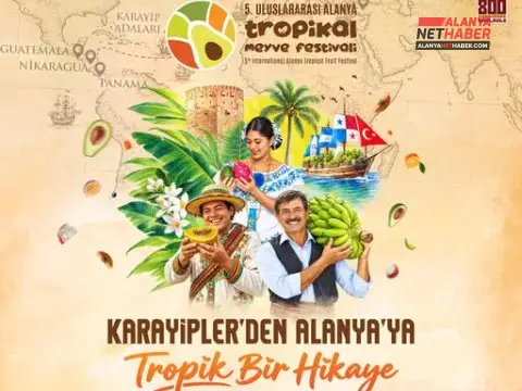 Tropikal Rüzgar Alanya Sokaklarını Sarmaya Hazırlanıyor