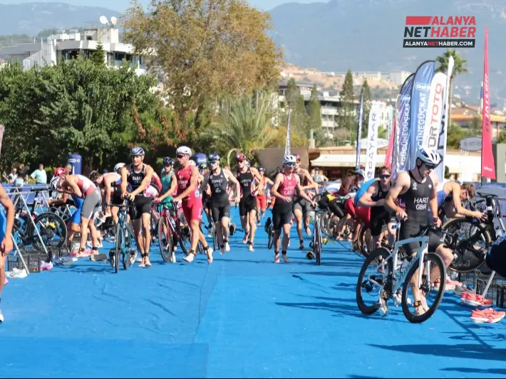 35. Alanya Triatlonu Başladı: Avrupa Kupası Şampiyonları Belli Oldu