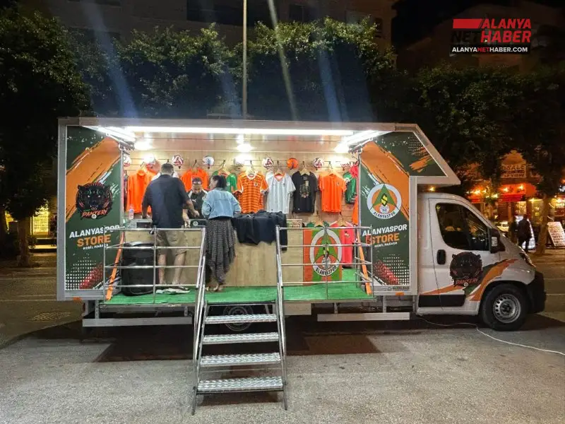 Alanyaspor Taraftarına Mobil Mağaza Müjdesi