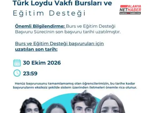 Türk Loydu Foundation Scholarship Applications Started for ALKÜ Students
