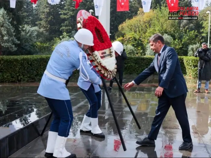 Wreath from Antalya Metropolitan Municipality to the 103rd Anniversary of the Republic