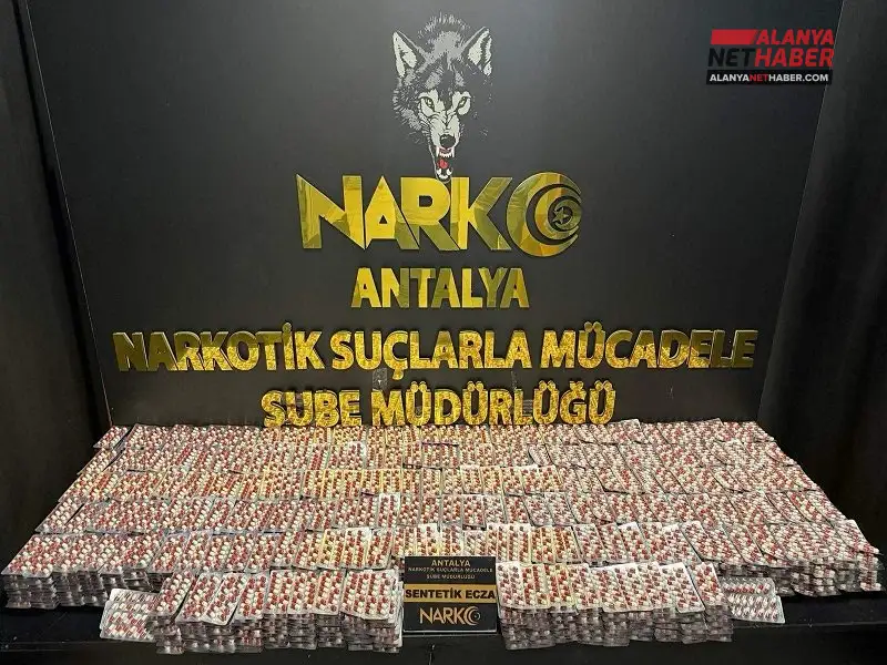 Big Catch in Narcotics Operations Across Antalya