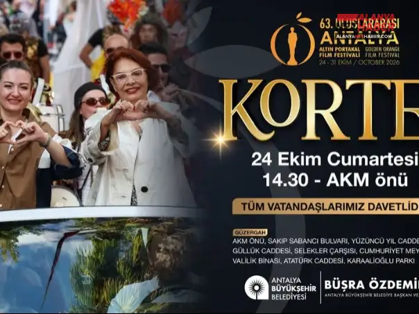 Antalya Halkı Altın Portakal Kortejine Çağrıldı