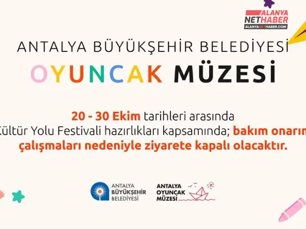 Antalya Toy Museum is Closed to Visitors Due to Maintenance