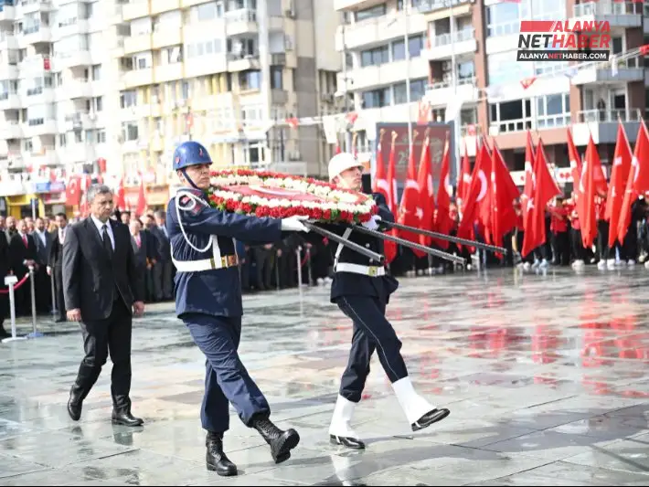 Wreath Laying Ceremony Celebrated the 103rd Anniversary of October 29 in Antalya