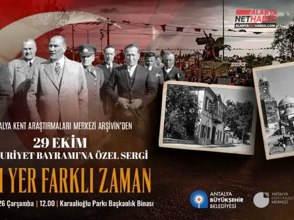 Special History Exhibition for Republic Day in Antalya