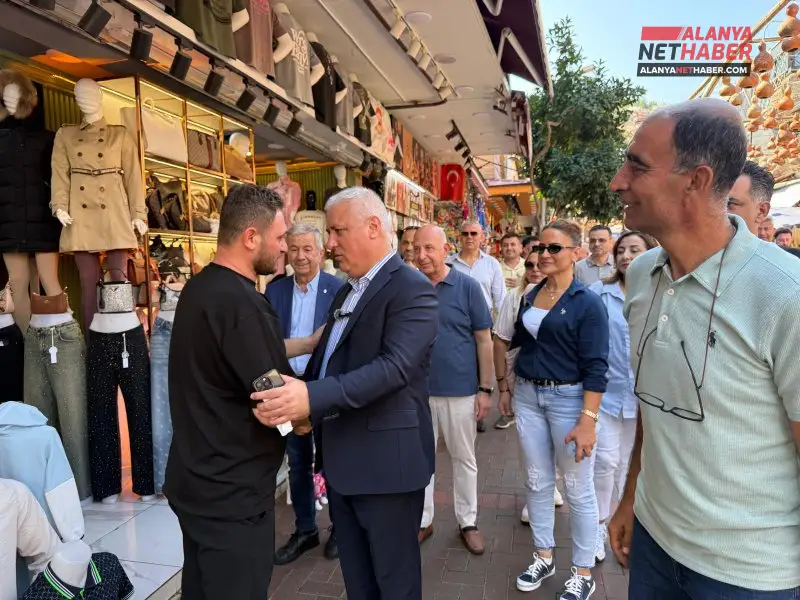 Başkan Erdem Ve Ekibinden Esnafa Çözüm Sözü