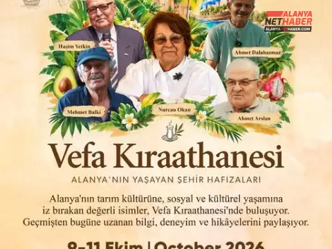 Festivalde Vefa Rüzgarı Yaşayan Hafızayı Alanya Halkıyla Buluşturuyor