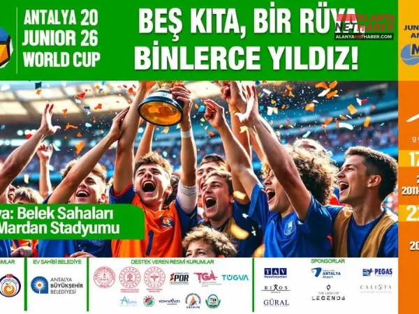 Geleceğin Yıldızlarının Gözü Kulağı Antalya'da