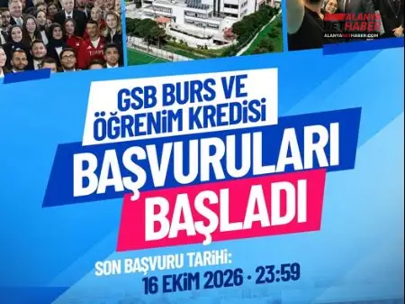 GSB Burslarında Gençlerin Gözü Kulağı e-Devlette