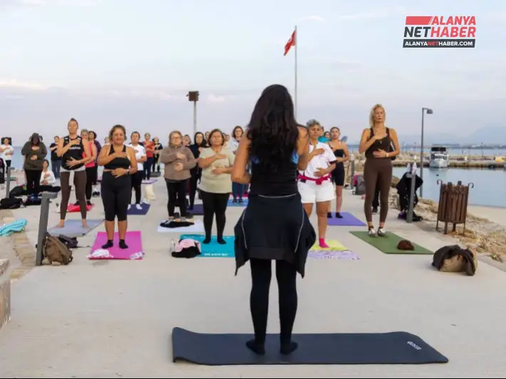 Manavgat Halkı Güne Doğada Sporla Başladı