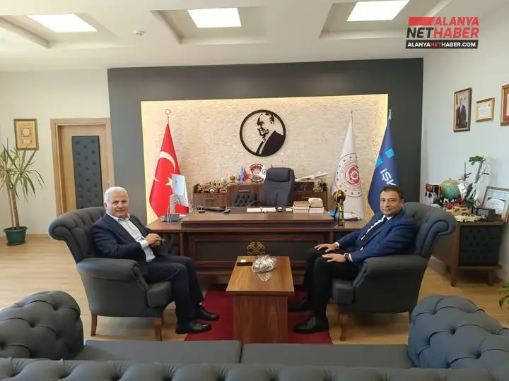 Müftü Yığman Ve İşkur Müdürü Çolakoğlu Antalya'da Buluştu