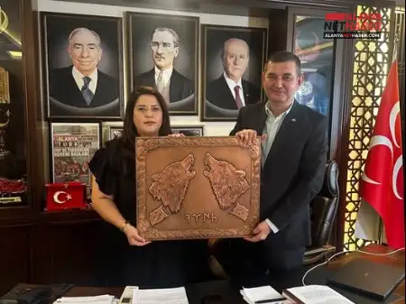 Muhtar Arıcan Türkdoğan’ı Makamında Ziyaret Etti