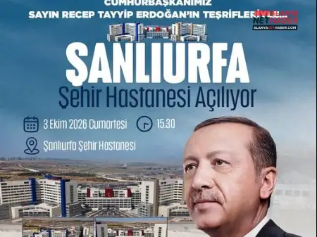Şanlıurfa’da Dev Sağlık Yatırımı Heyecanı