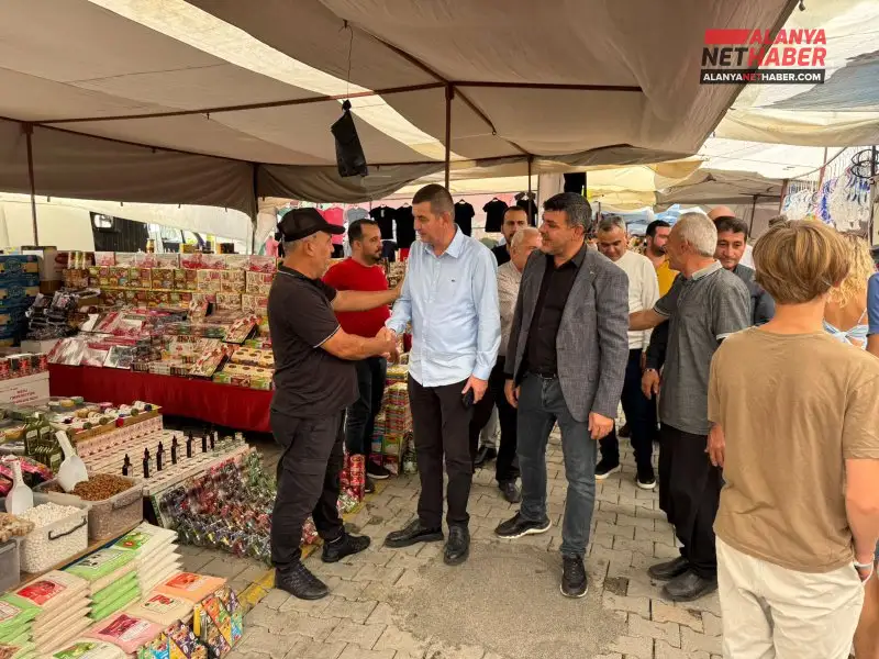 Türkdoğan Ve Pazarcılar Odası Yönetimi Esnafla Buluştu