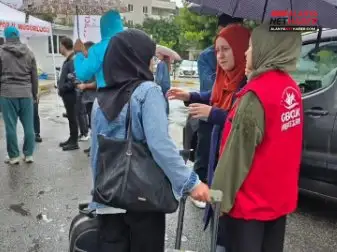 Üniversitelilerin Alanya Heyecanına Sıcak Karşılama