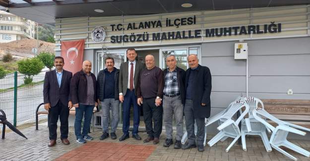 Kaymakam Ürkmezer Sugözü Mahalle Muhtarlığını Ziyaret Etti