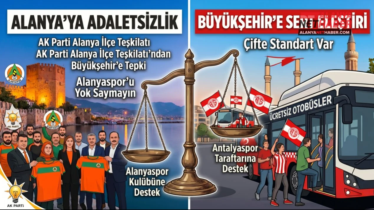 AK Parti Alanya Yönetiminden Büyükşehir'e Sert Tepki