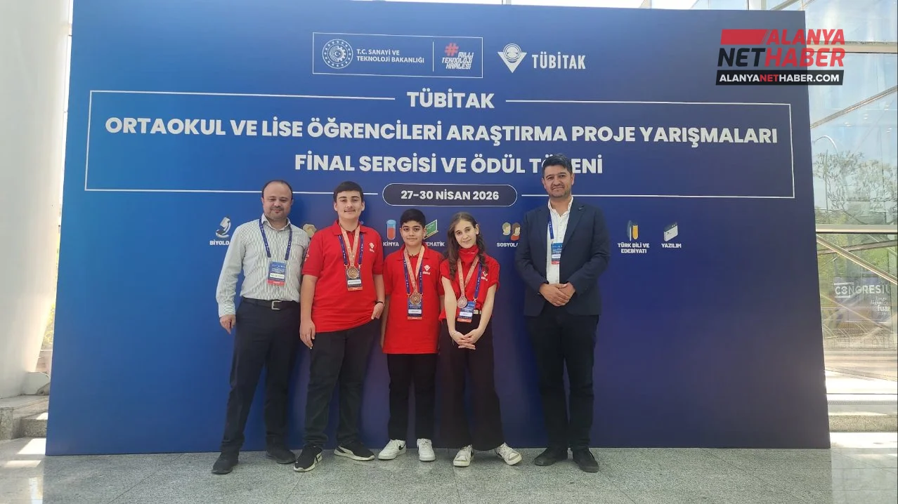 Alanya Gençleri Türkiye Bilim Kürsüsünde