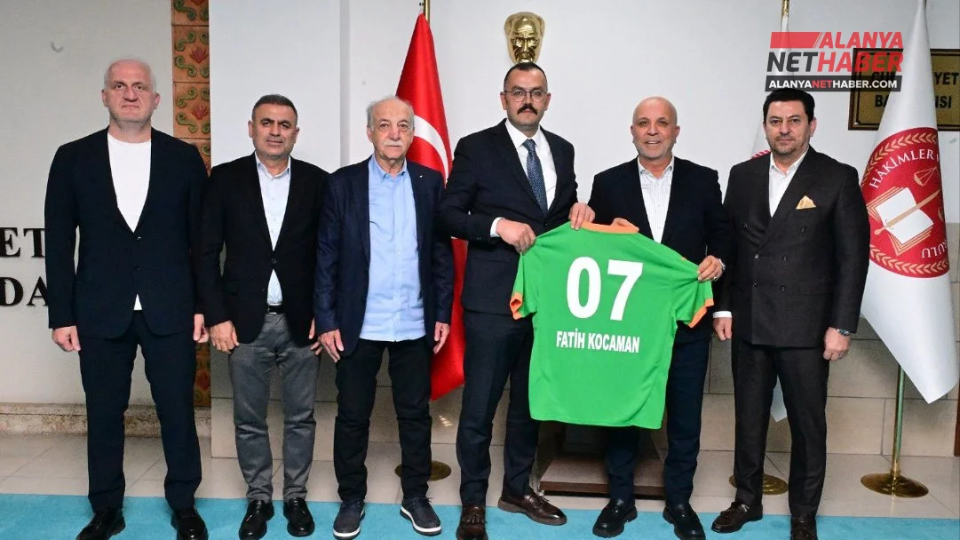 Alanyaspor Yönetiminden Başsavcı Kocaman'a Ziyaret