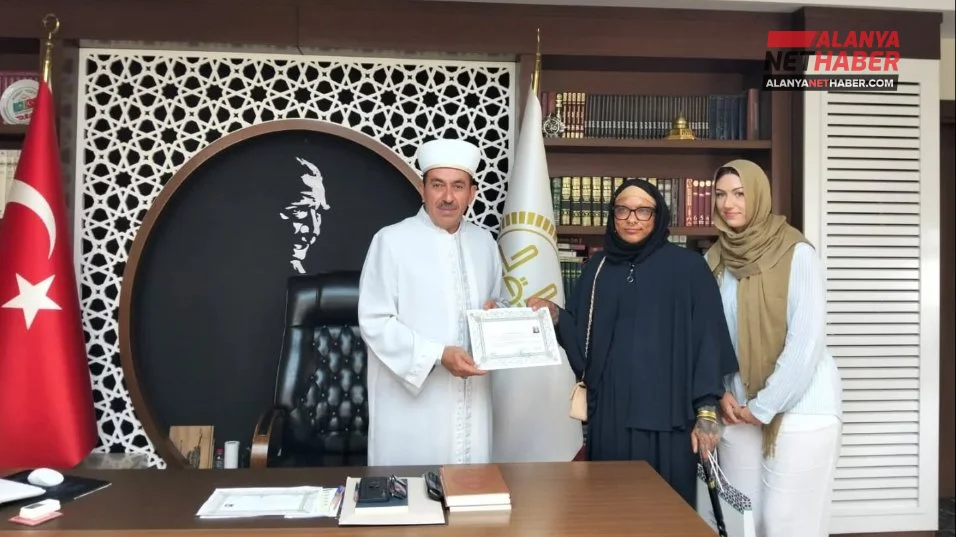 Alman Beınroth Schneıders Alanya’da Huzuru Buldu