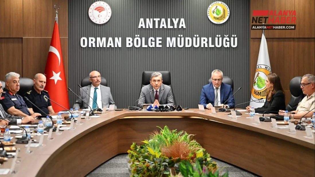 Antalya Ormanları İçin Vali Şahin Teyakkuzda
