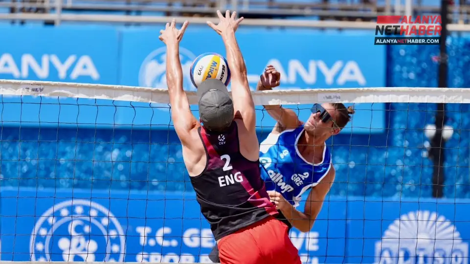 CEV Devleri Alanya Kumlarında Sahada