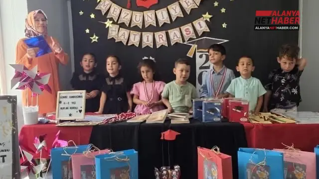 Şükrü Gündoğmuş Kursu Öğrencilerinden Mezuniyet Coşkusu