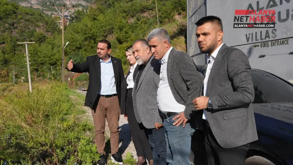Alanya Belediyesinden Heyelan Sıkıntısına Kesin Neşter