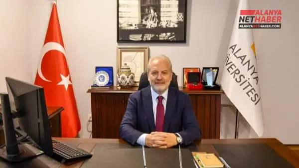 Alanya Üniversitesi Rektörü Sağerden Cumhuriyet Mesajı