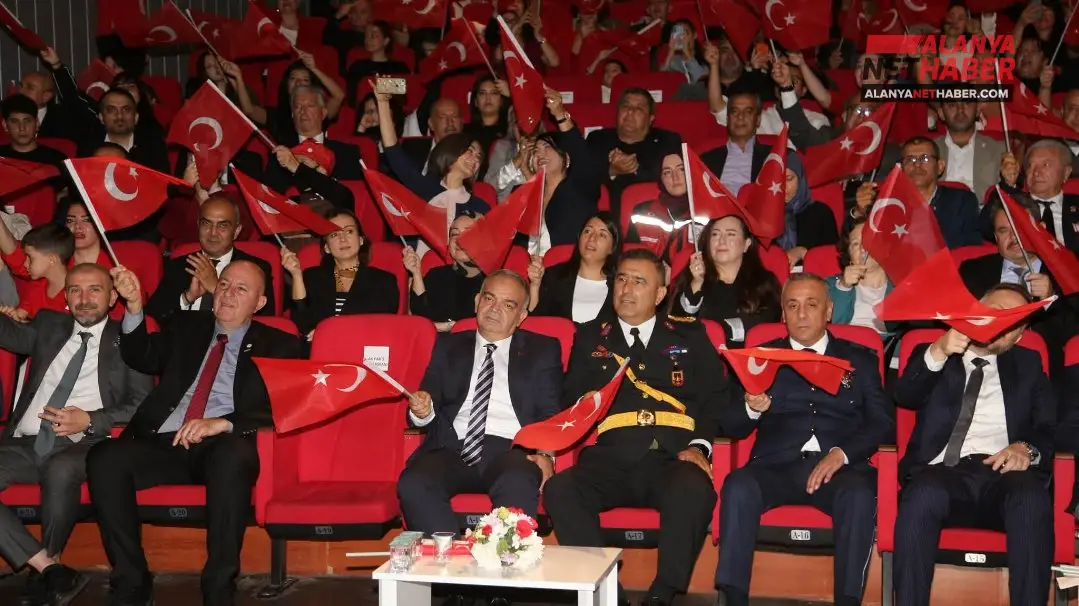 Alanya'dan 29 Ekim Cumhuriyet Bayramı Coşkusu