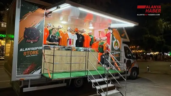 Alanyaspor Taraftarına Mobil Mağaza Müjdesi