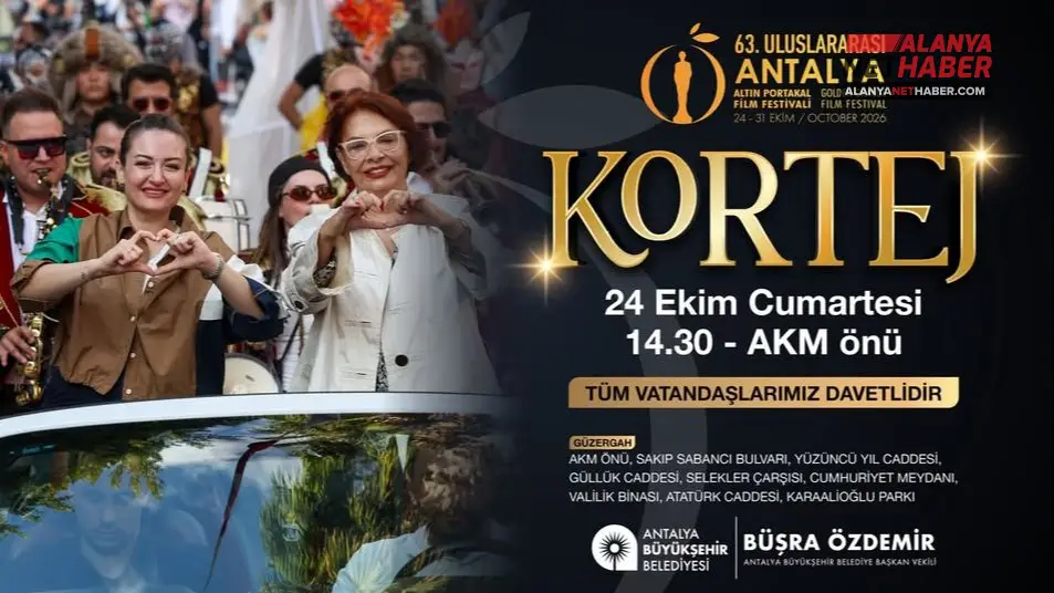 Antalya Halkı Altın Portakal Kortejine Çağrıldı