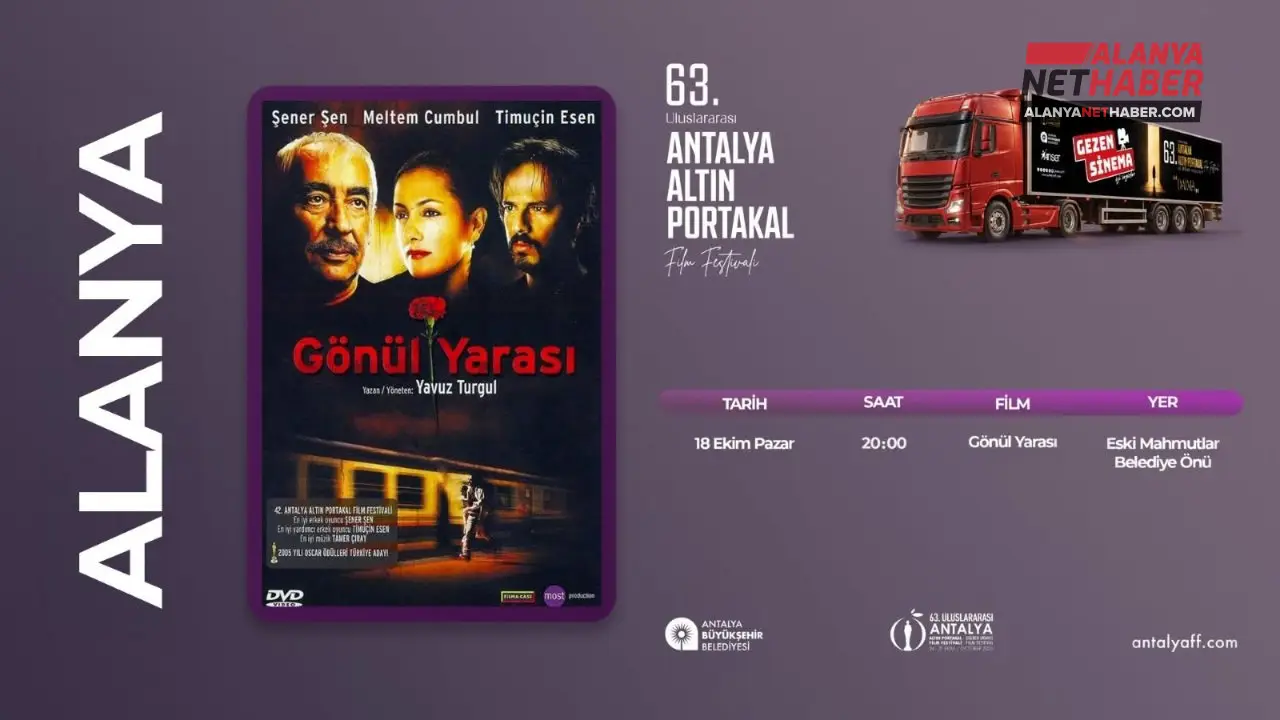 Antalya Sinema Heyecanını İlçelere Taşıyor