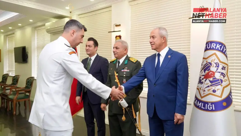 Kaymakamlıkta 29 Ekim Bayramlaşma Töreni Düzenlendi