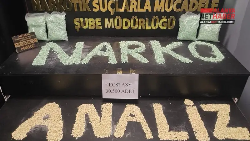 Zehir Tacirlerine Alanya Ve Antalya Genelinde Ağır Darbe
